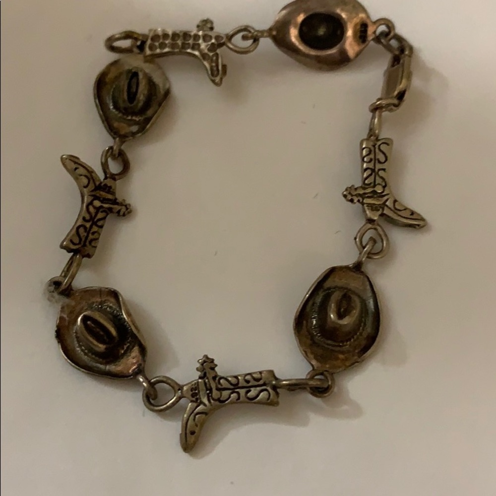 Cowboy Boots & Hat bracelet